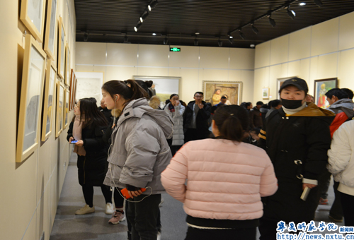 美術(shù)學(xué)院教師作品展在固原博物館開展